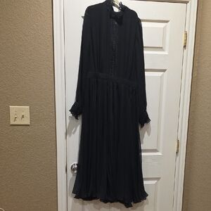 Polo by Ralph Lauren Elegant Black Long Sleeve Dress